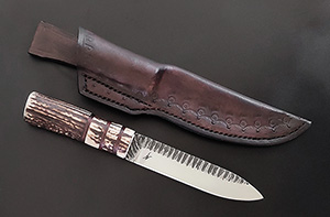 JN handmade bushcraft knife B1c
